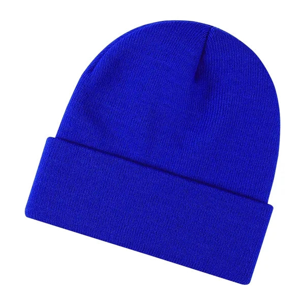 Winter Knitted Cuffed Skull Cap