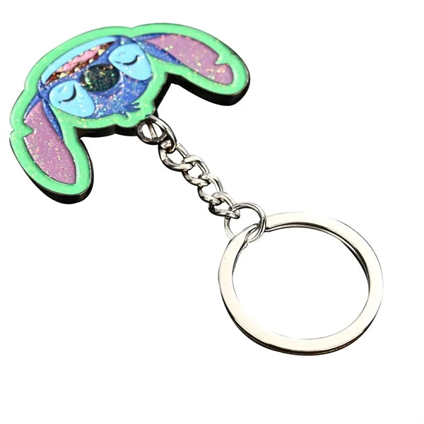 Metal Hard Enamel Keychain
