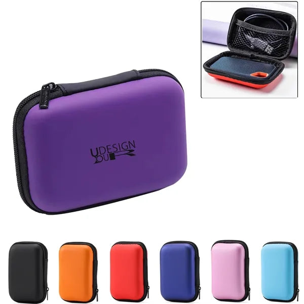 Portable Eva Earbud Case