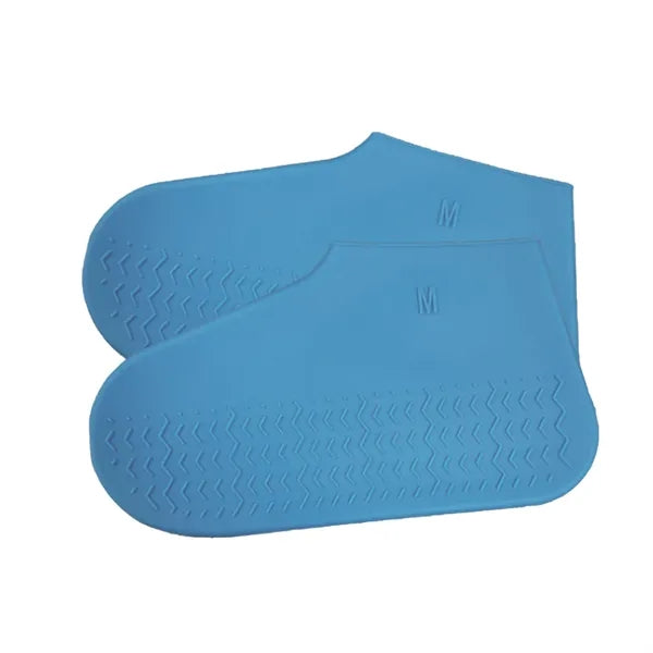 2-Pack Waterproof Anti-Slip Silicone Shoe Covers for Outdoor