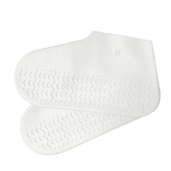 2-Pack Waterproof Anti-Slip Silicone Shoe Covers for Outdoor
