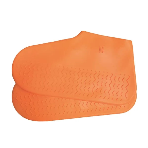 2-Pack Waterproof Anti-Slip Silicone Shoe Covers for Outdoor