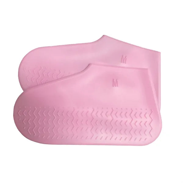 2-Pack Waterproof Anti-Slip Silicone Shoe Covers for Outdoor