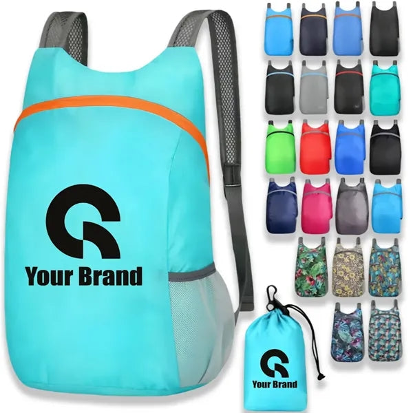 Lightweight Packable Water-Resistant Outdoor Backpack