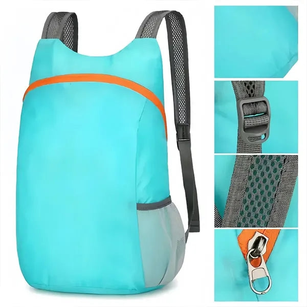 Lightweight Packable Water-Resistant Outdoor Backpack