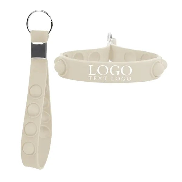 Push Pop Stress Reliever Keychain