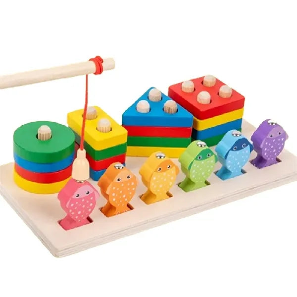 Kids Multi-Activity Fishing Set Toy
