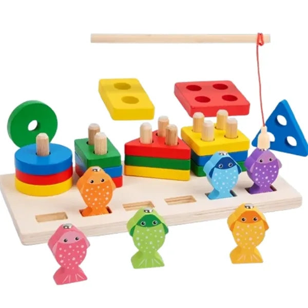 Kids Multi-Activity Fishing Set Toy