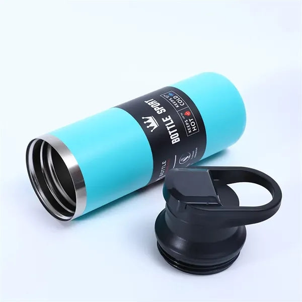 500ml Insulated Vacuum Water Bottle with Flip Lid