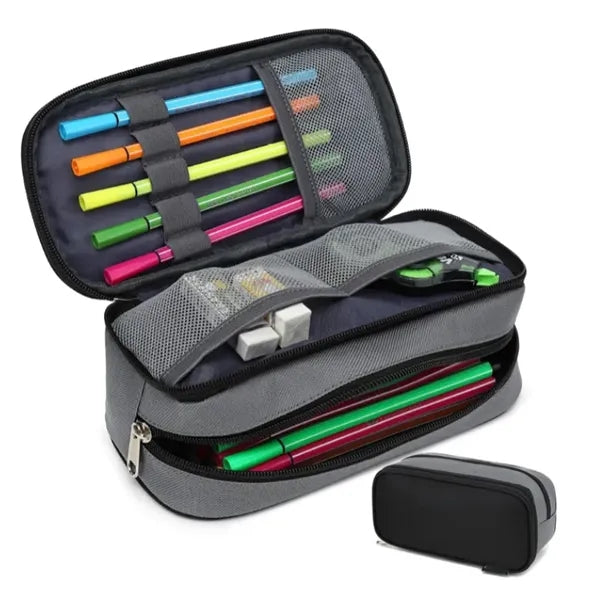 Stationery Pen Bag with Zipper