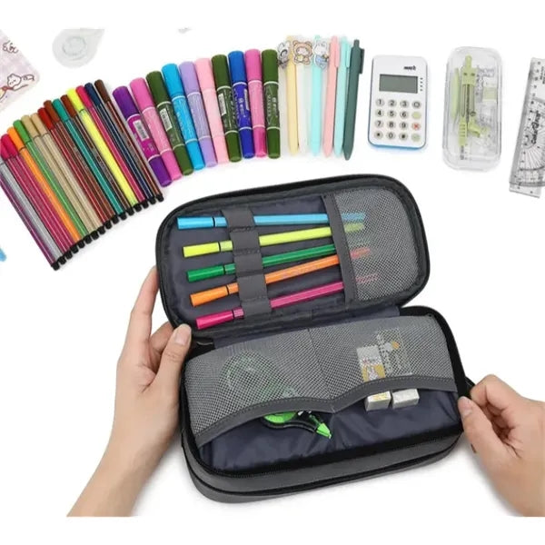 Stationery Pen Bag with Zipper
