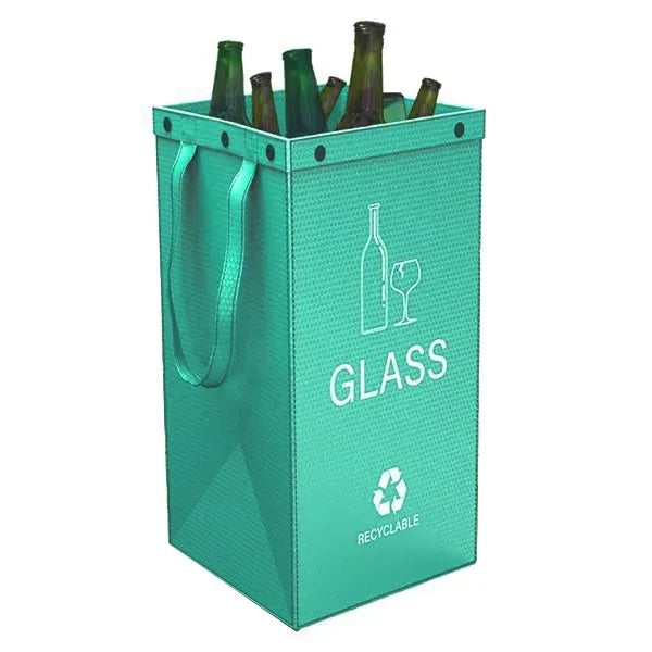 Large Recycling Waste Bin Bags Trash Sorting Organizer
