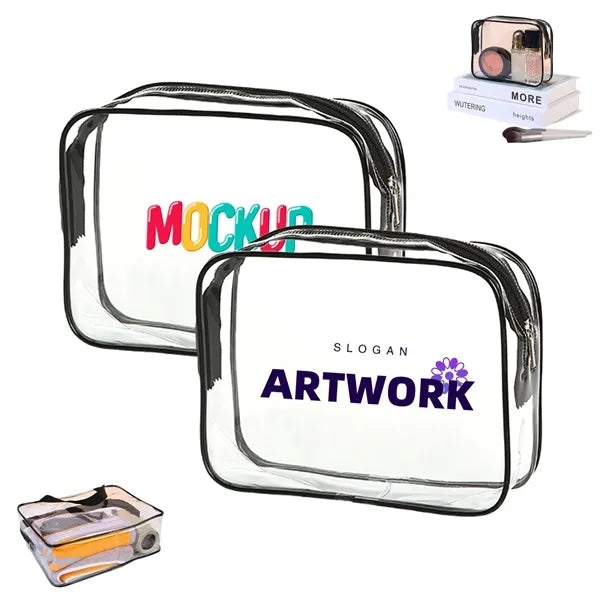 Clear Carry-On Travel Toiletry Bag