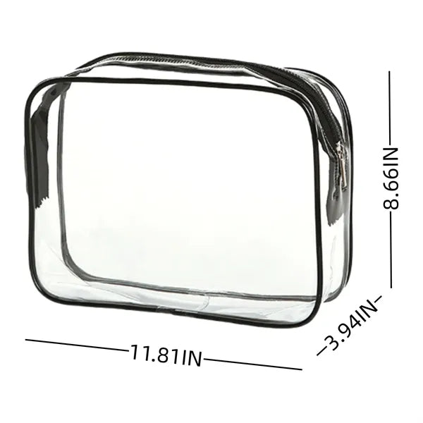 Clear Carry-On Travel Toiletry Bag