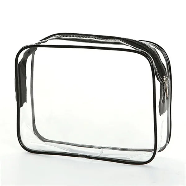 Clear Carry-On Travel Toiletry Bag