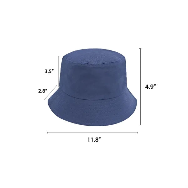 Embroidered Pure Cotton Bucket Hat