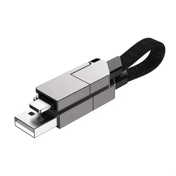 6-in-1 Charging Cable Portable Key Chain