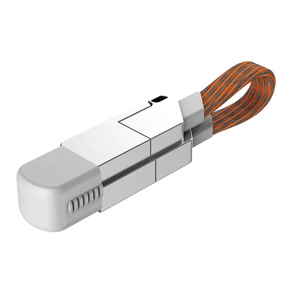 6-in-1 Charging Cable Portable Key Chain