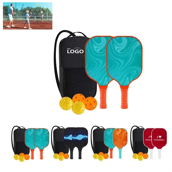Pickleball Set Of 2 Beats+4 Balls+1 Pack