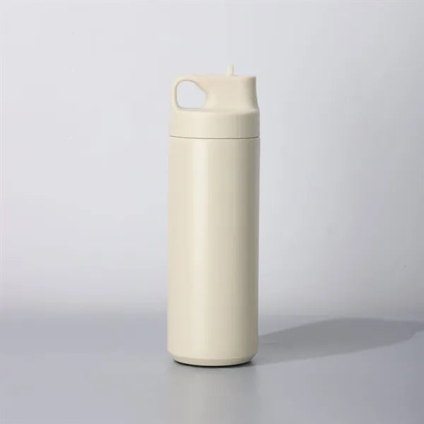 500ml Vacuum Stainless Steel Water Tumbler with Straw