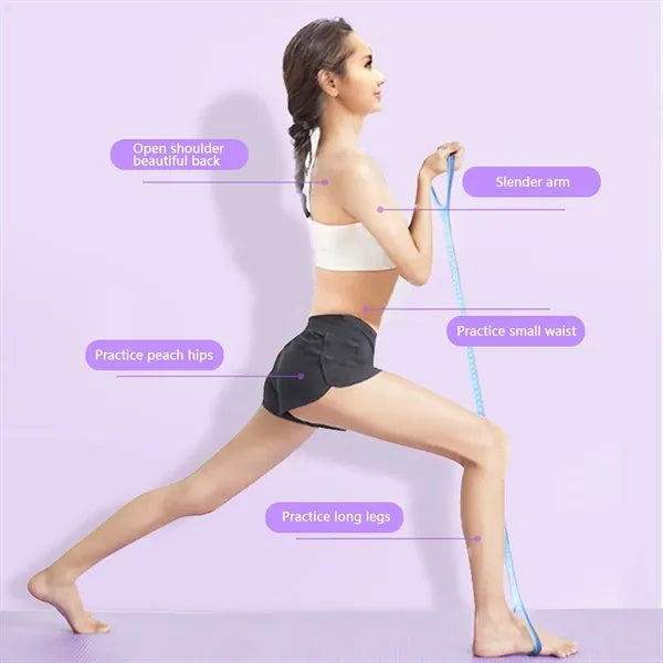 8-Shape Resistance Bands for Yoga & Fitness