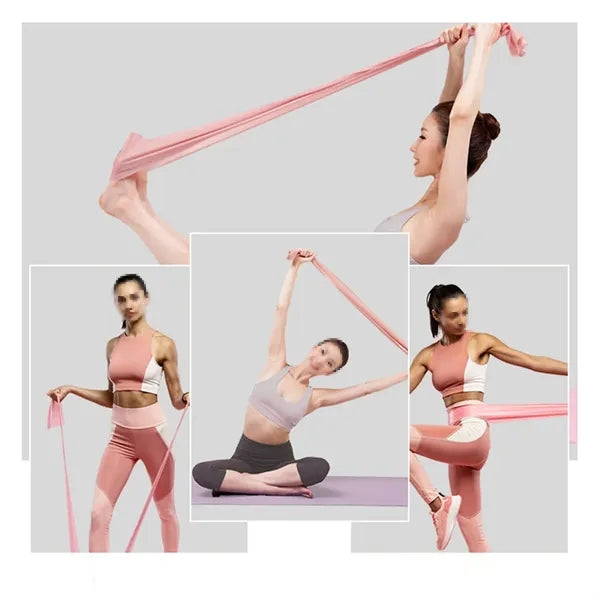 Latex Resistance Bands for Fitness and Exercise