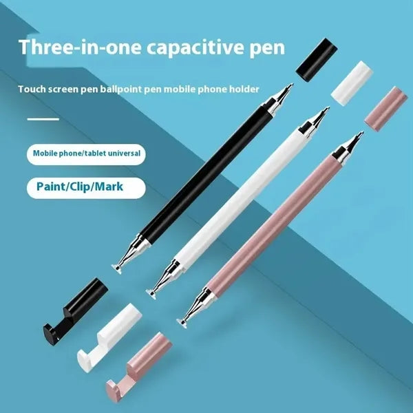 Stylus Ballpoint Pen With Phone holder
