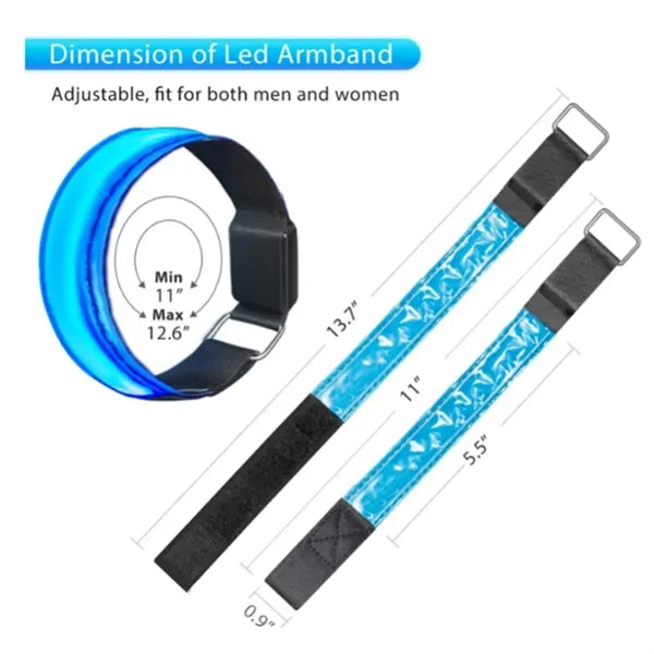 LED Spots Reflective Armband