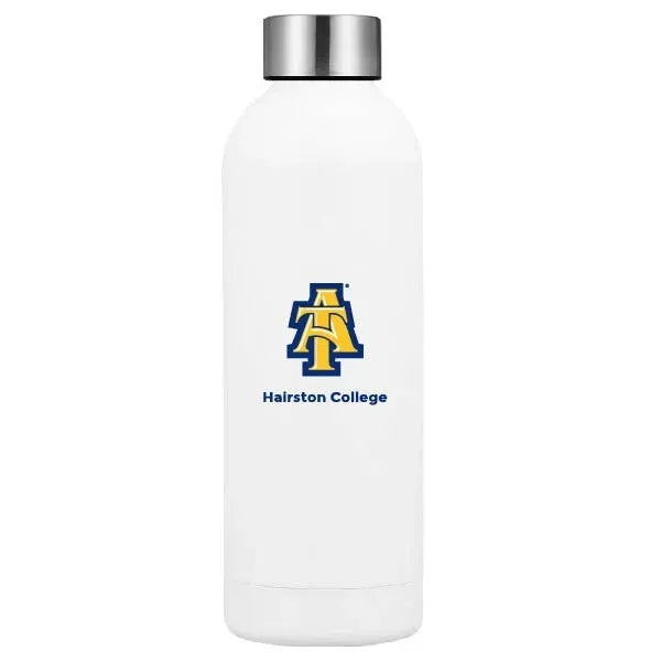 17oz Travel Stainless Steel compact water bottle w/lid