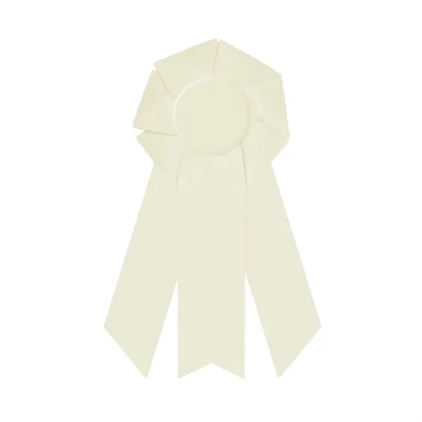 4 1/2" Rosette 10" long with 3 streamers