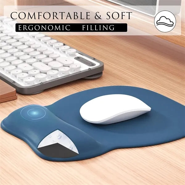 Ergonomic Silicone Mouse Pad with Wrist Support