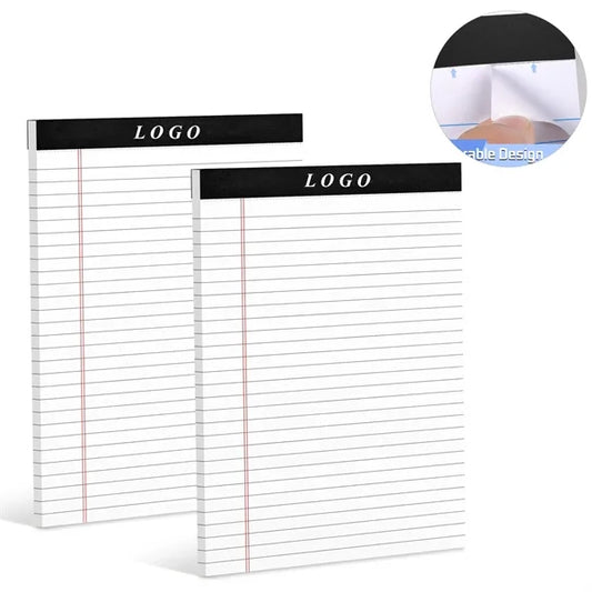 Wide Ruled Lined Writing Notepad for Office
