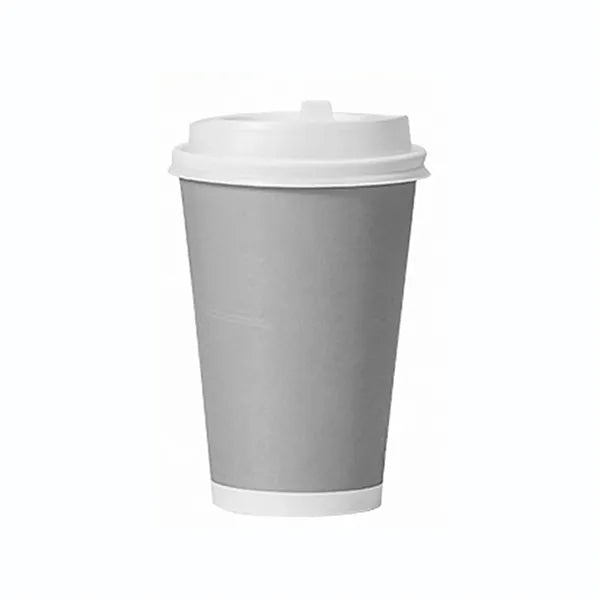 16Oz Double wall Full Color Disposable Coffee Cups with Lids