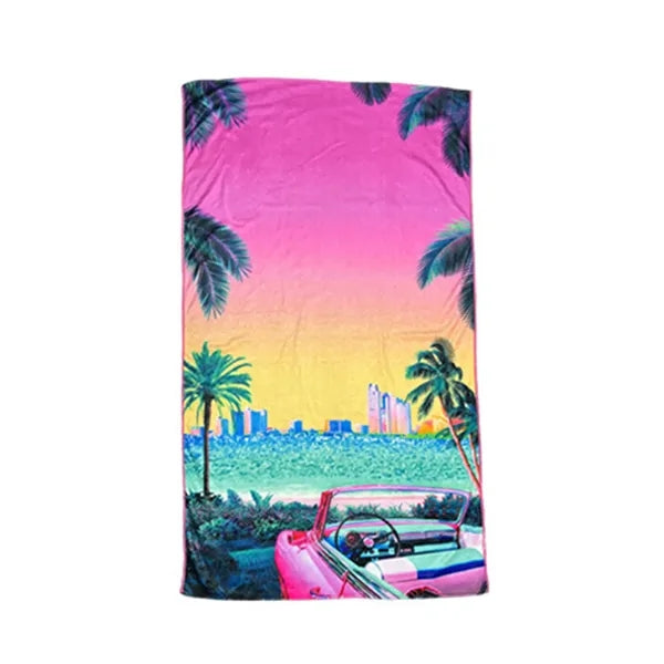 60" x 30" Full Color Beach Towel