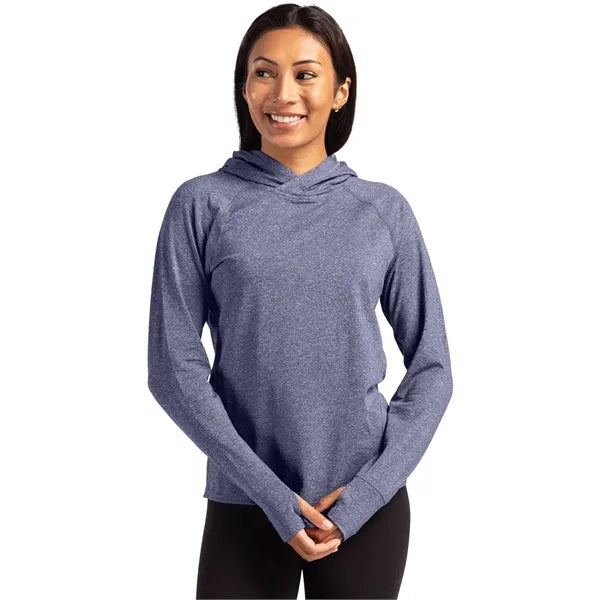 Cutter & Buck Adapt Recycled Soft Knit Stretch Womens Hoo...