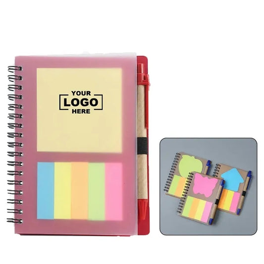 Notebook w/ Sticky Note & Pen