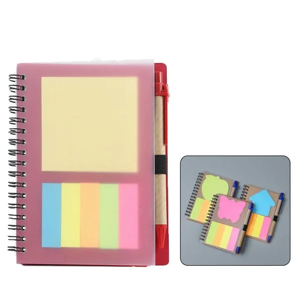 Notebook w/ Sticky Note & Pen