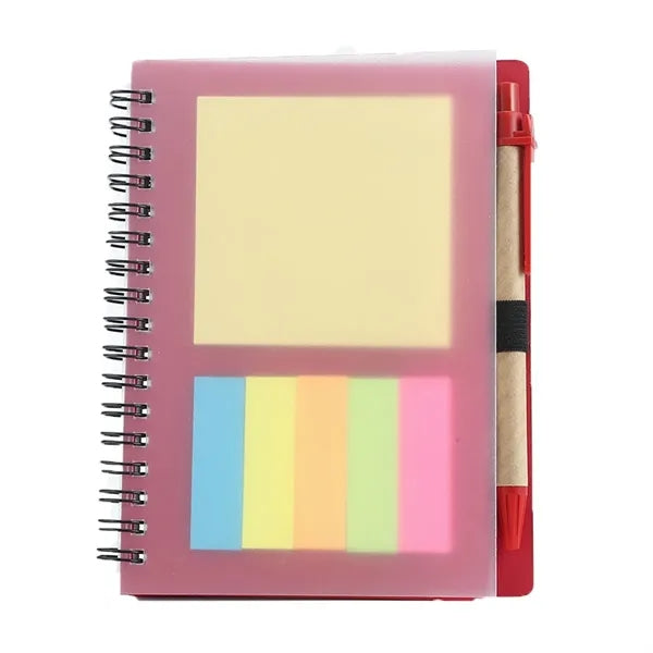 Notebook w/ Sticky Note & Pen