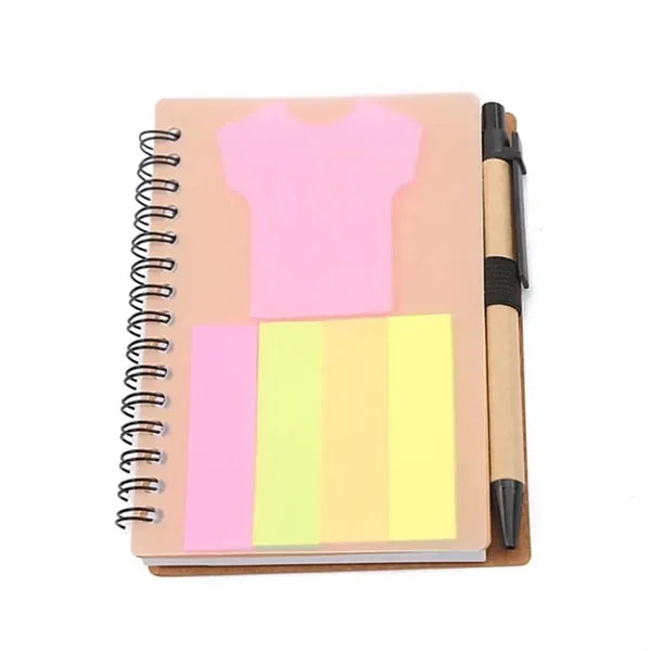 Notebook w/ Sticky Note & Pen