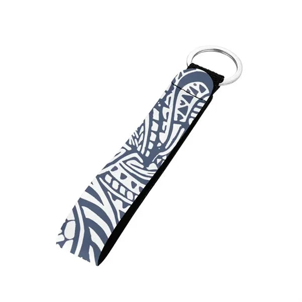 Full Color Sublimated Neoprene Wrist Keychain