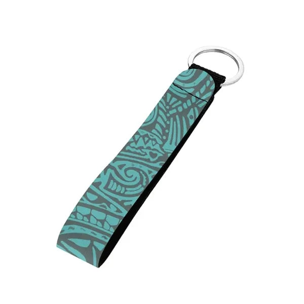 Full Color Sublimated Neoprene Wrist Keychain