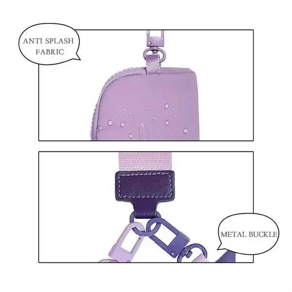 Mum's Memory Mini Zip Around Wristlet Wallet Coin Purse