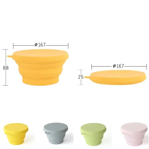 34oz Vibrant Collapsible Bowls