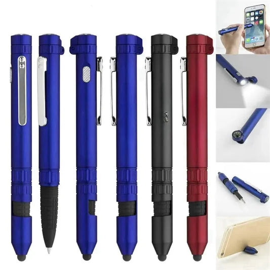 6 in 1 Multitool Ballpoint Pen