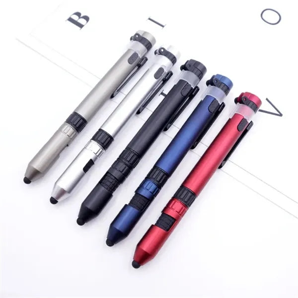 6 in 1 Multitool Ballpoint Pen