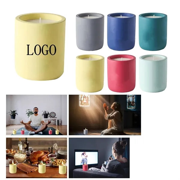 Creative Ceramic Cup Aromatherapy Candle
