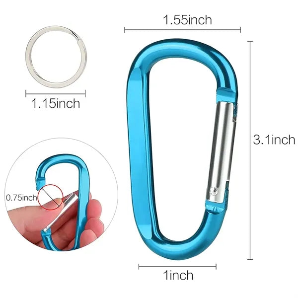 Carabiner with Split Ring
