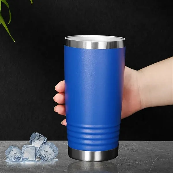 20oz/570ml Laser Engraving Powder Coated Tumbler With Thread