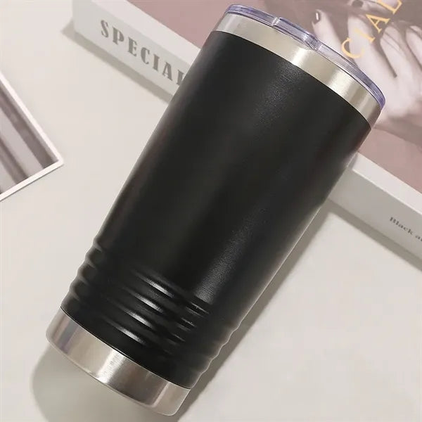20oz/570ml Laser Engraving Powder Coated Tumbler With Thread