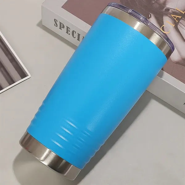 20oz/570ml Laser Engraving Powder Coated Tumbler With Thread